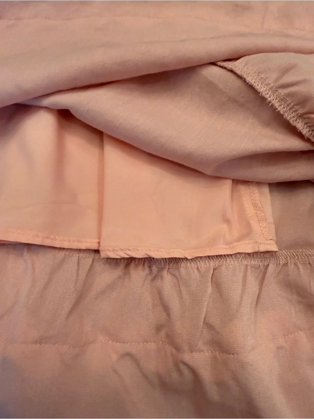 Women’s Pink Maxi Skirt with White Trim